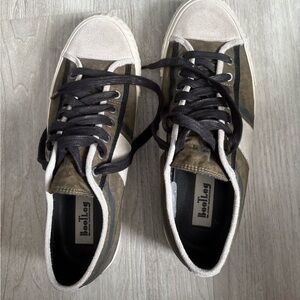 DC Men's Green and Black Sneakers